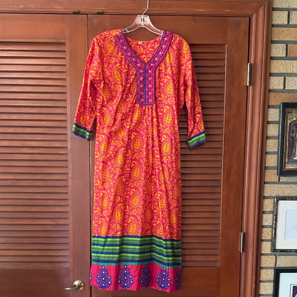 Vibrant Multicolor Women's Dress